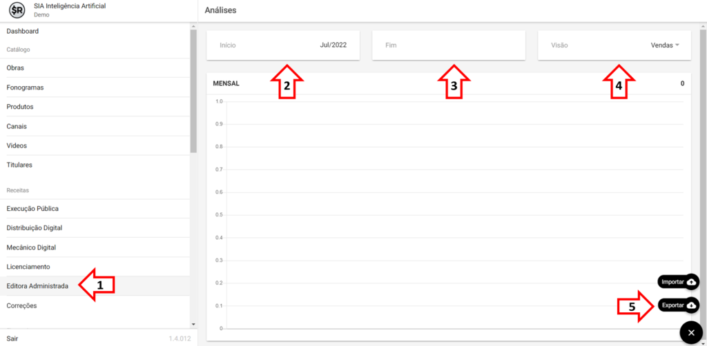 How to export a managed publisher sales spreadsheet