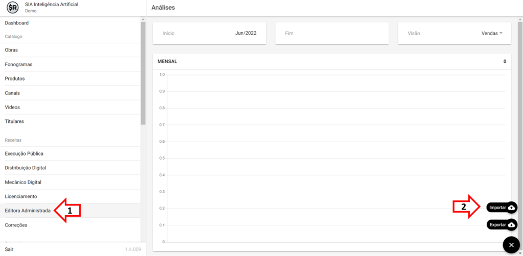 How to import managed publisher reports